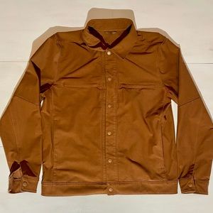 Lululemon City Excursion Jacket Size Medium Color Dark Golden Brown